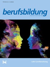 berufsbildung 177 - 06/2019 - Zeitschrift für Theorie-Praxis-Dialog